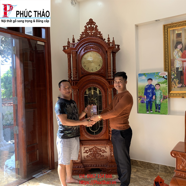 Phucthao.vn-Cơ sở bán đồng hồ cây bằng gỗ uy tín chất lượng